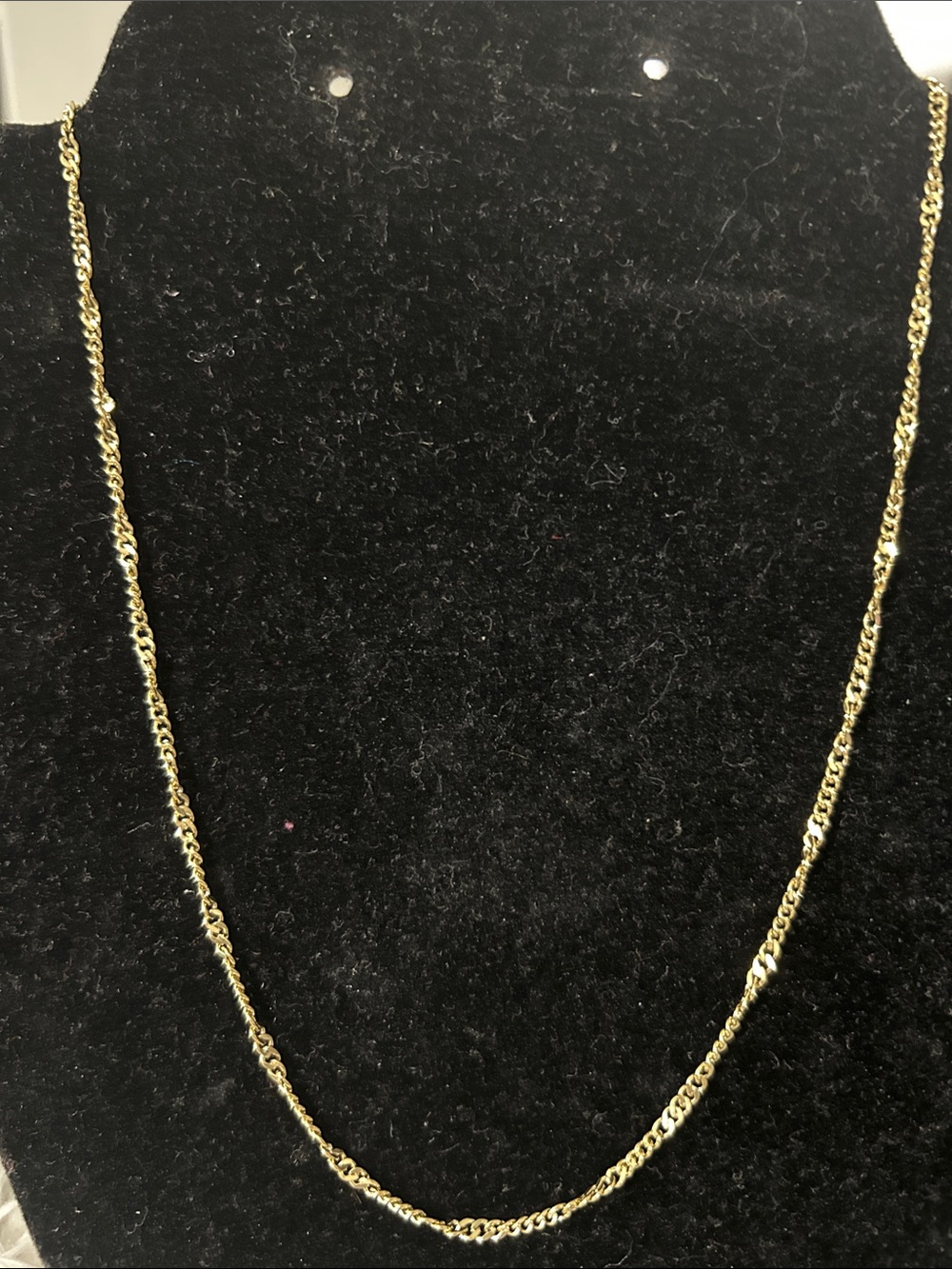 Elegant Gold Rope Chain Necklace for Women - Picture 2 of 3